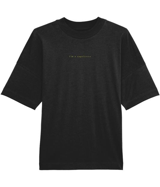 CONSTELLATION COLLECTION - Black or Grey with Yellow Embroidery - Capricorn - Scene Stealers