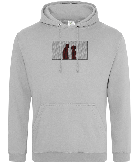 THE 'MEAT' COLLECTION - 'Silhouette' Hoodie - Heather Grey - Scene Stealers