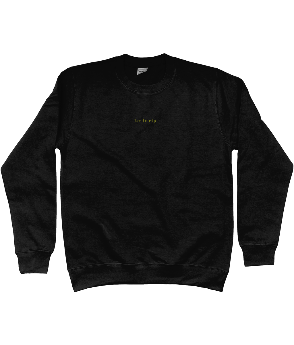 "YES, CHEF" COLLECTION - 'Let It Rip' Embroidery Sweatshirt - Scene Stealers