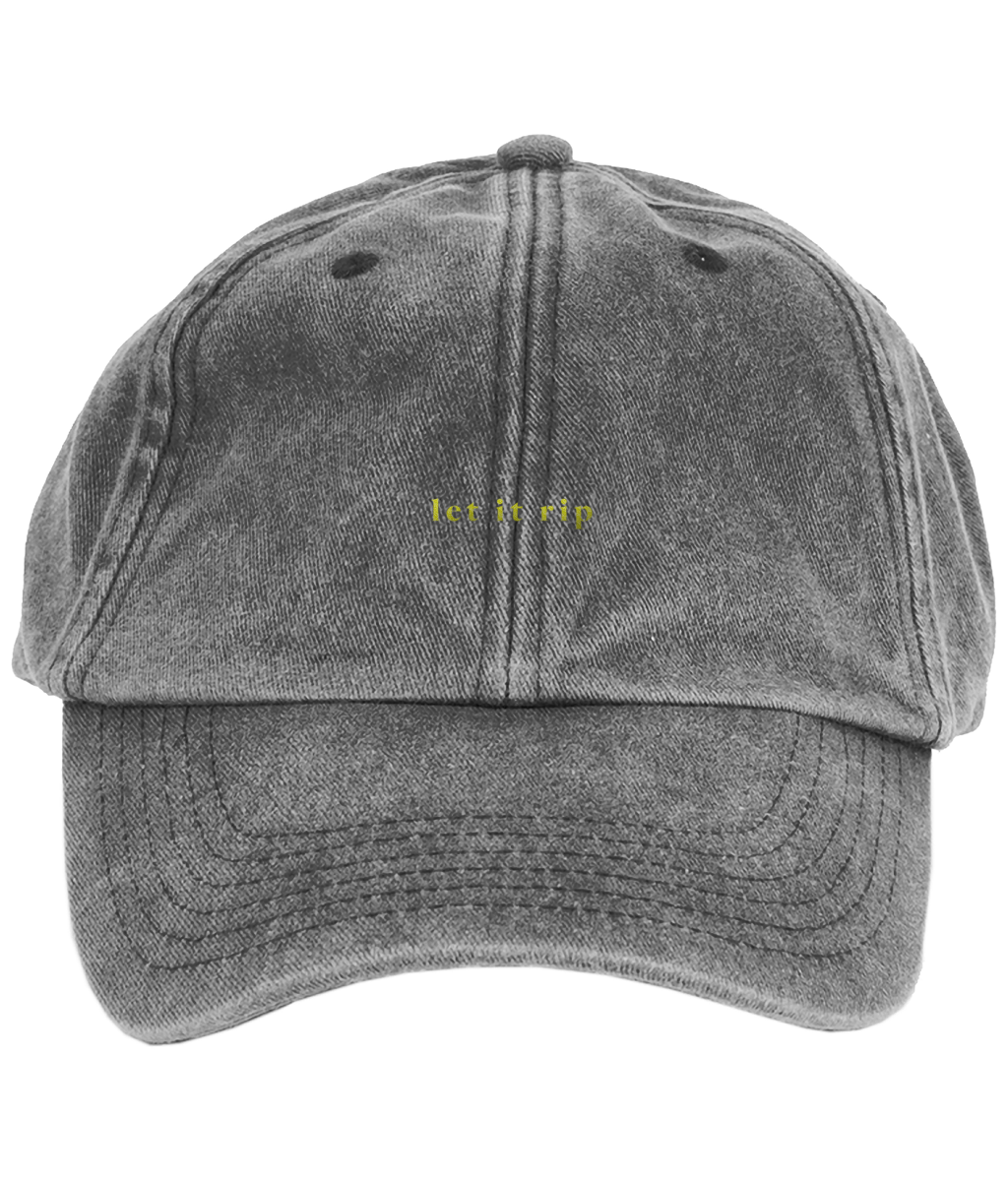 "YES, CHEF" COLLECTION - Vintage Low Profile Cap - 'Let It Rip' - Scene Stealers