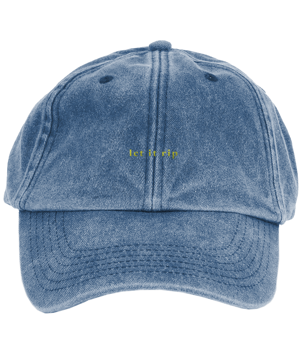 "YES, CHEF" COLLECTION - Vintage Low Profile Cap - 'Let It Rip' - Scene Stealers